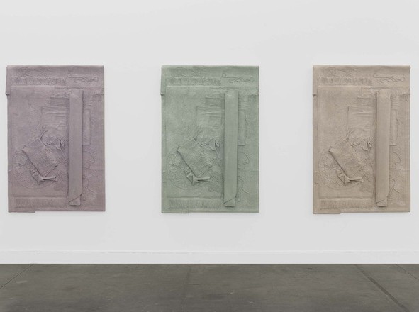 Isabelle Cornaro.Homonymes II, 2012.Courtesy of Isabelle Cornaro,Le Magasin,Grenoble,Balice Hertling,Paris